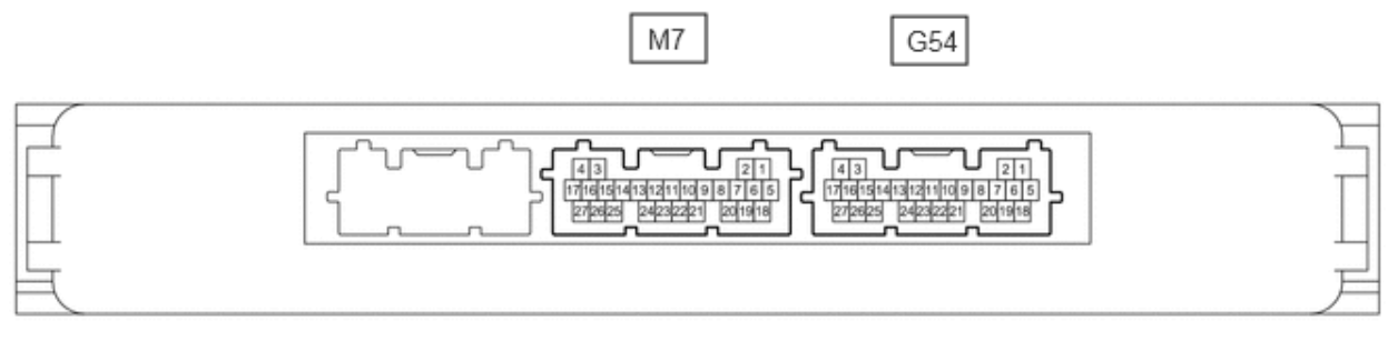 Seat wiring diagram